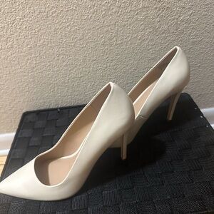 JustFab Cream High Heels